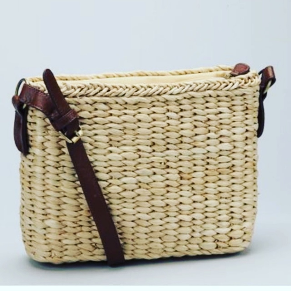 SADDLE CROSSBODY BAG FROM STRAW STUDIOS - Picture 2 of 5